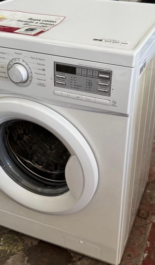 LAVADORA DE CARGA FRONTAL LG DE 8 KILOS