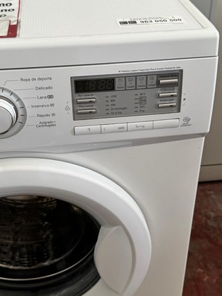 LAVADORA DE CARGA FRONTAL LG DE 8 KILOS