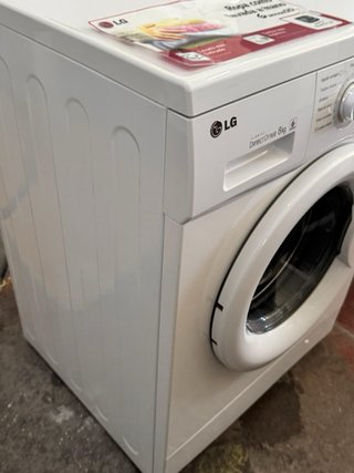 LAVADORA DE CARGA FRONTAL LG DE 8 KILOS