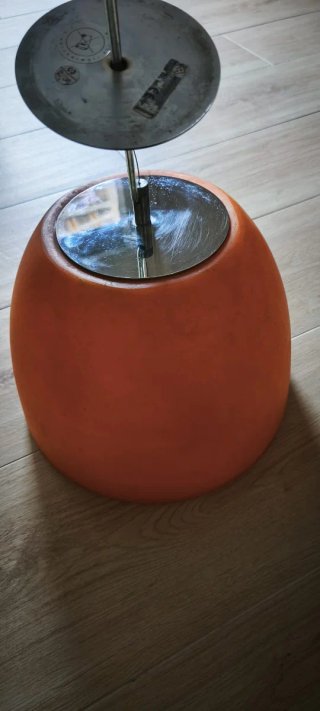 Lámpara colgante naranja Modiss