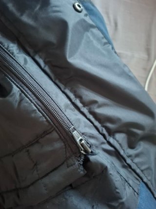 Chaqueta de moto BKS azul