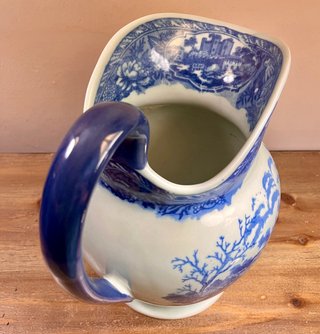 Juego lavabo inglés Victoria Ware Ironstone c.1900