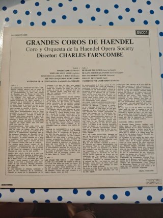 Vinilo Handel El Mesías EMI