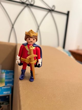 Playmobil Rey con Espada y Capa