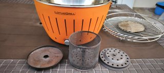 LotusGrill Naranja Barbacoa Sin Humo