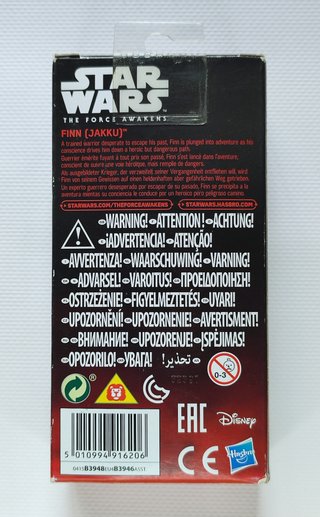 Figura Star Wars Finn Jakku Hasbro Precintada