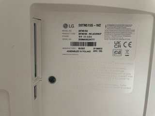 LG Smart TV 28 WebOS + Soporte Pared