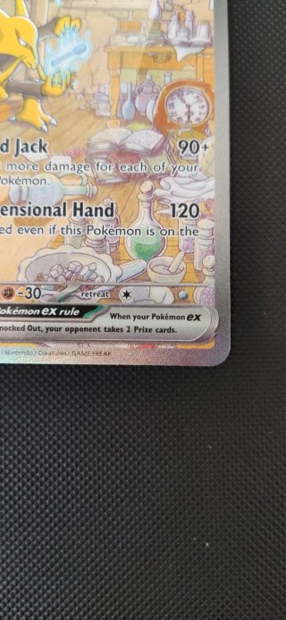 Carta Pokémon Alakazam EX 201