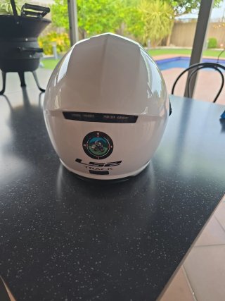 Casco Jet Moto Blanco