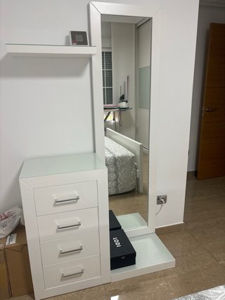 Dormitorio Matrimonio Cama 135 + Mesitas + Cajoner
