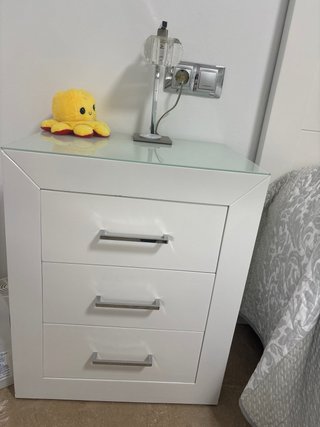 Dormitorio Matrimonio Cama 135 + Mesitas + Cajoner