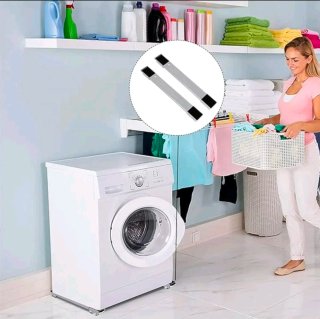 Carrello Base Regolabile Lavatrice 43x69 cm Elettr