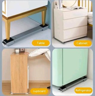 Carrello Base Regolabile Lavatrice 43x69 cm Elettr