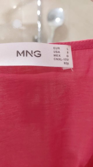 Vestido Mango Rosa