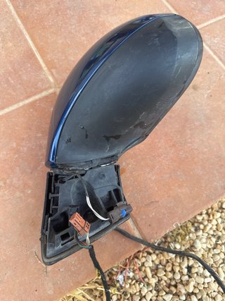Retrovisor Izquierdo Peugeot 207 Azul
