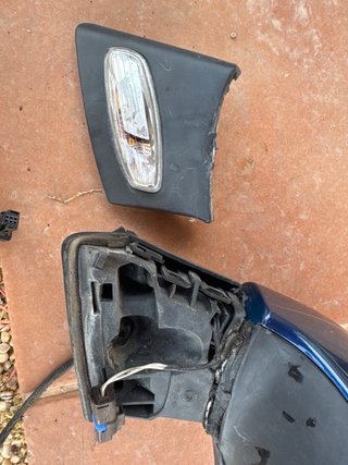 Retrovisor Izquierdo Peugeot 207 Azul
