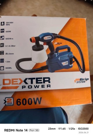 Pistola Pintura Dexter Power 600W