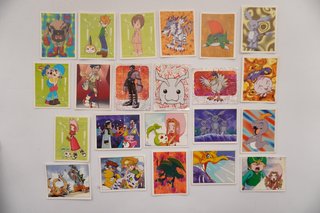 Lote 23 Cromos Stickers Digimon Vintage