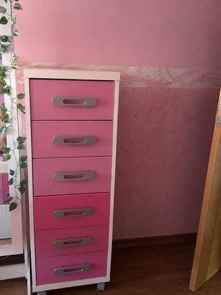 Cama nido con cajones y muebles