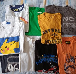 Lote 2 Camisetas Manga Larga Varias Marcas