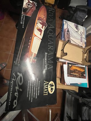 Maqueta Barco Riva Aquarama 1:10