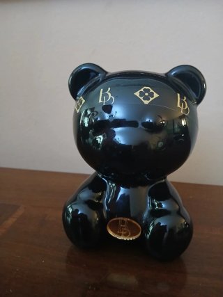 Salvadanaio Buba Design nero lucido