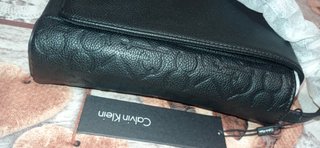 Borsa Calvin Klein nera nuova con cartellino