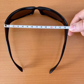 Occhiali da sole sportivi neri
