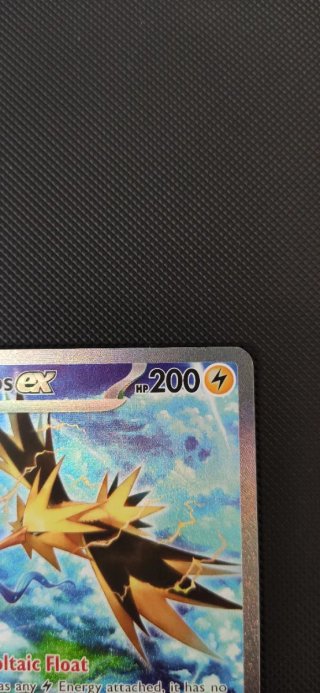 Carta Pokémon Zapdos EX 202