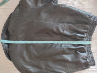 Cazadora Piel Negra Vintage