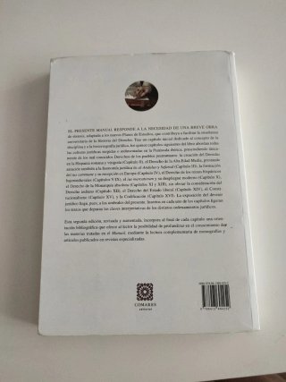 Manual de historia de derecho