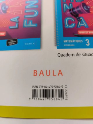 2 Libros 3 ES0 Matematiques Baula FanFest NUEVOS