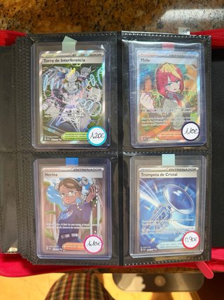 Cartas de Entrenador, Items... Pokemon TCG.