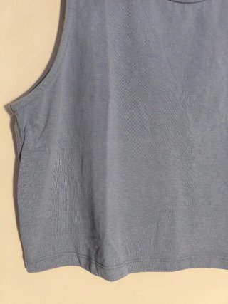 Camiseta sin mangas azul Lefties. Talla XL