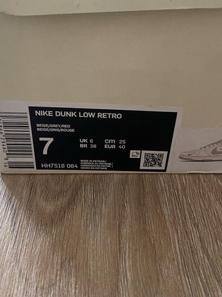Nike Dunk Low Retro Supreme