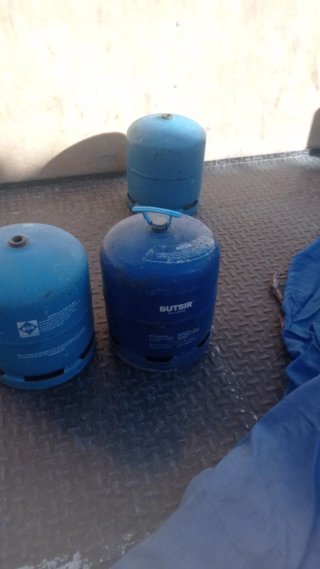 3 Botellas de Gas Butsir Camping