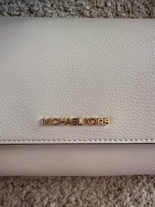 Tracolla Michael Kors Beige Oro