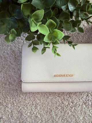 Tracolla Michael Kors Beige Oro