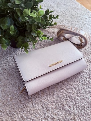 Tracolla Michael Kors Beige Oro