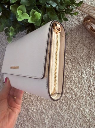 Tracolla Michael Kors Beige Oro