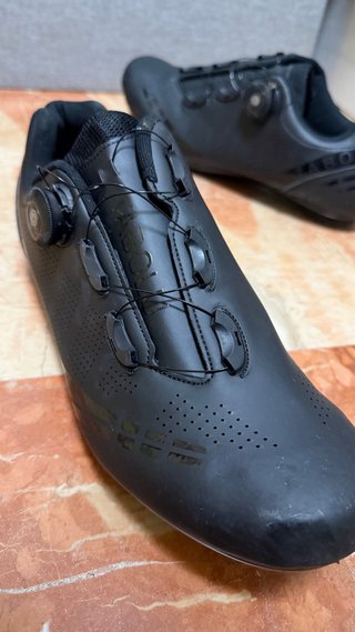 Zapatillas Ciclismo Carretera Negras talla 46