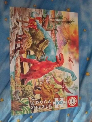 Puzzle Educa Infantil Dinosaurios 100 Piezas