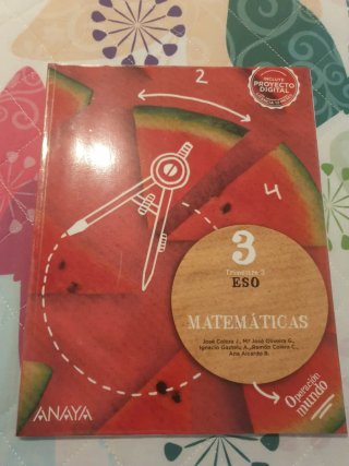 Matemáticas 3 ESO