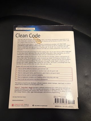 Lote libros programación: Clean Code, Node.js, Jav