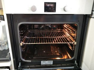 Horno de gas con fallo