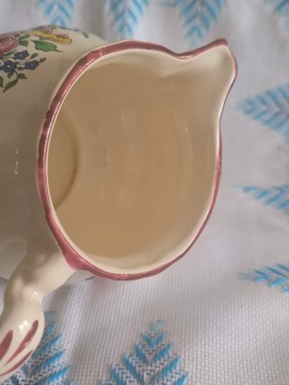 Lechera Antigua K&G Lunéville Francia Vintage