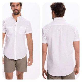 Camisa blanca talle 42 con etiqueta