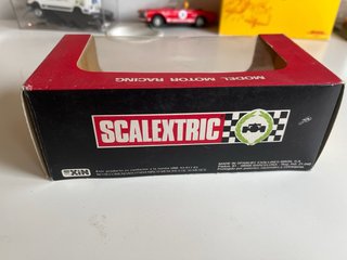 Scalextric - Caja de modelo de motor de carreras