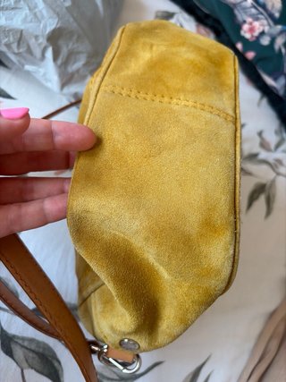 Bolso bandolera Bimba y Lola ante amarillo