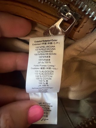Bolso bandolera Bimba y Lola ante amarillo